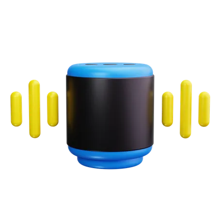 Speaker  3D Icon