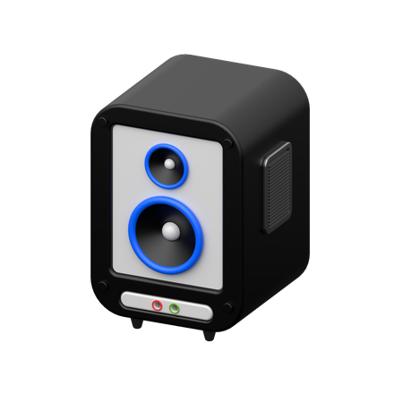 Speaker  3D Icon