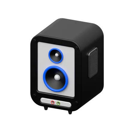 Speaker  3D Icon