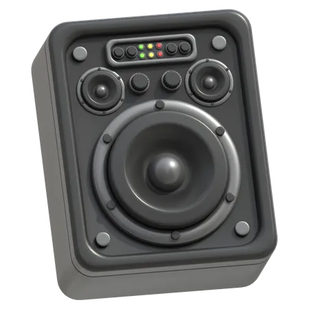 Speaker  3D Icon