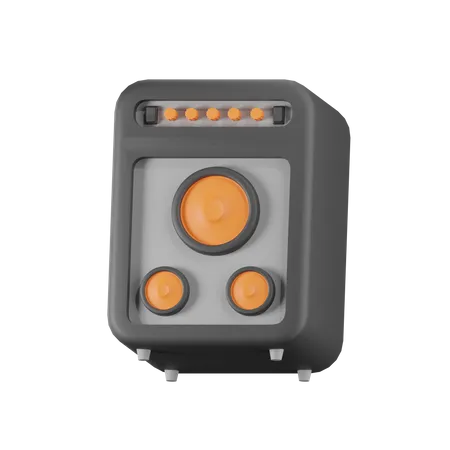 Speaker  3D Icon