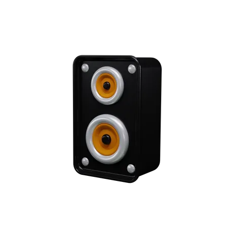 Speaker  3D Icon