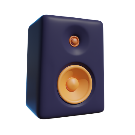 Speaker  3D Icon