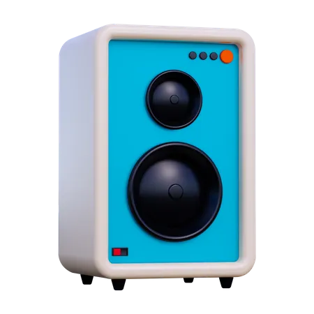 Speaker  3D Icon