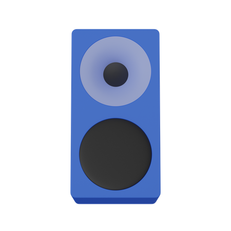 Speaker  3D Icon