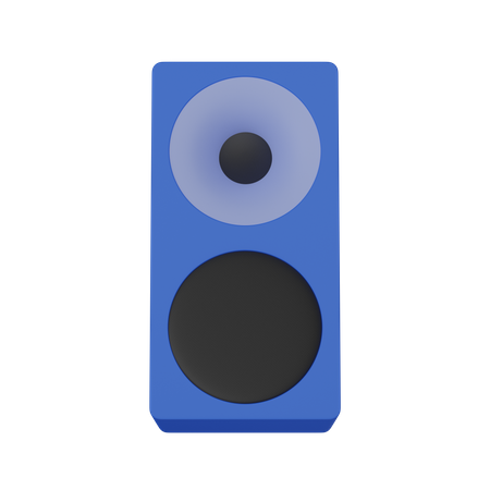 Speaker  3D Icon