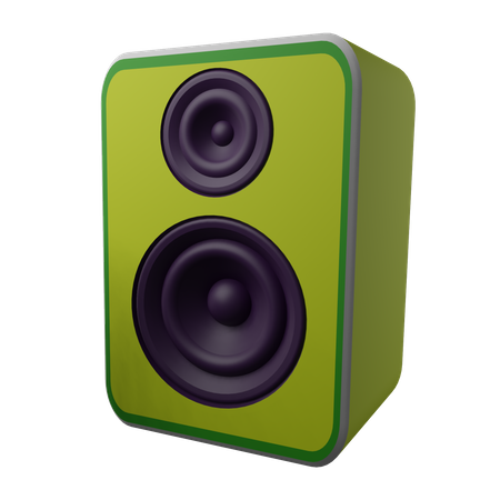 Speaker  3D Icon