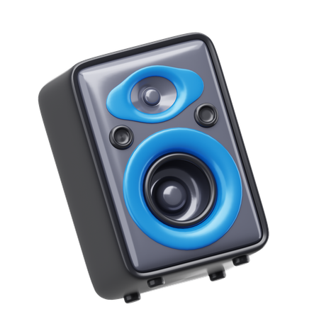 Speaker  3D Icon