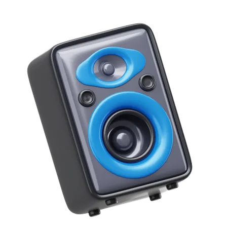 Speaker  3D Icon