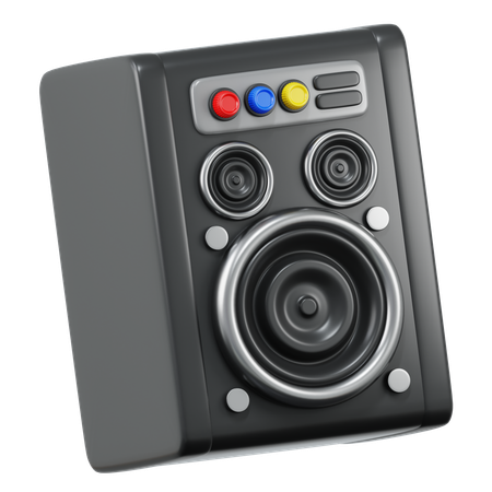 Speaker  3D Icon