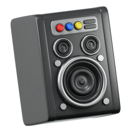 Speaker  3D Icon