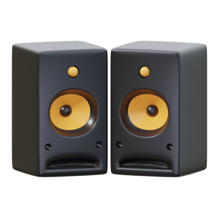 Speaker  3D Icon