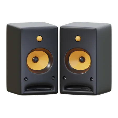 Speaker  3D Icon