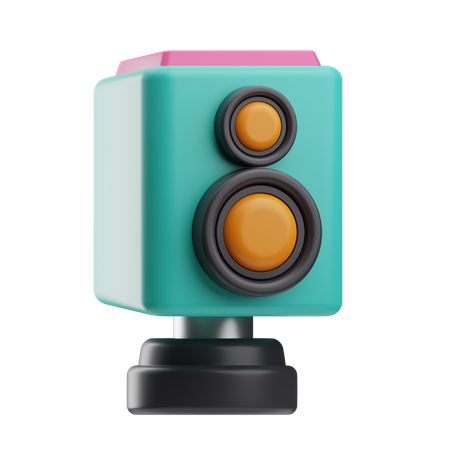 Speaker  3D Icon