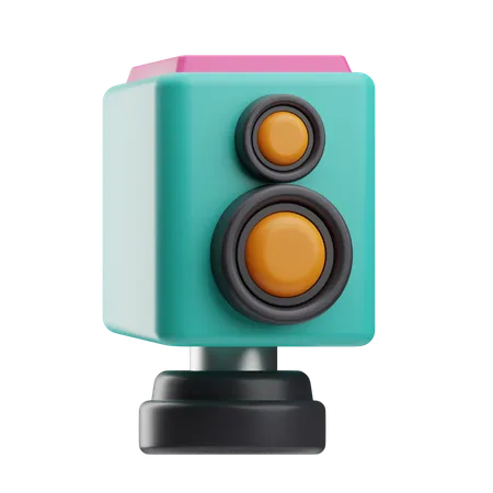 Speaker  3D Icon