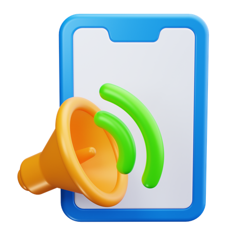 Speaker  3D Icon