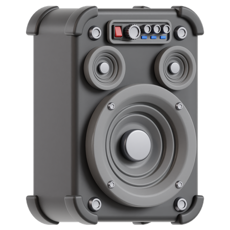 Speaker  3D Icon