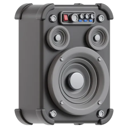 Speaker  3D Icon