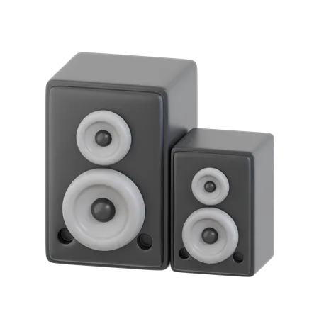 Speaker  3D Icon