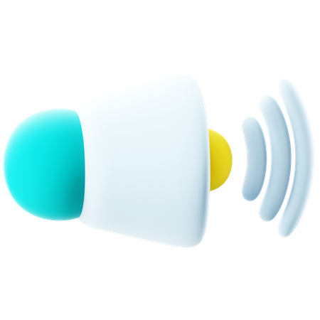 Speaker  3D Icon