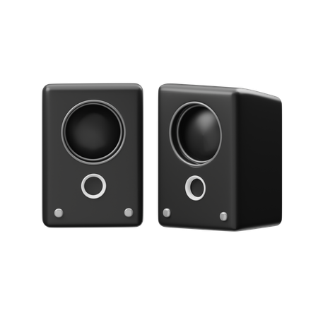 Speaker  3D Icon