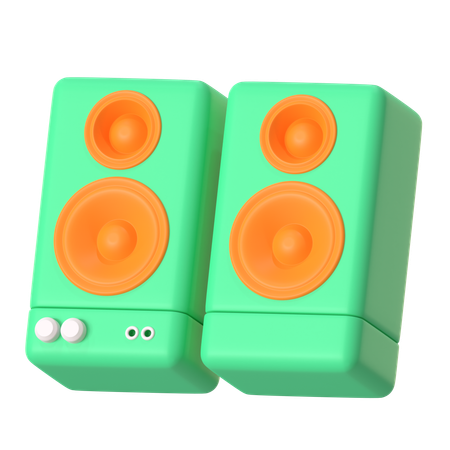 Speaker  3D Icon