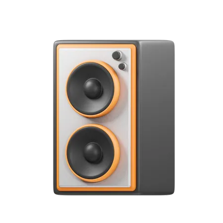 Speaker  3D Icon