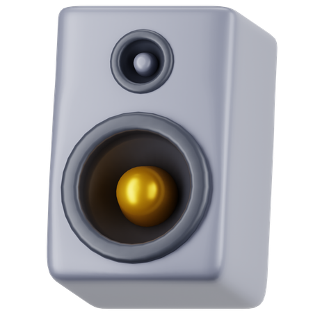 Speaker  3D Icon