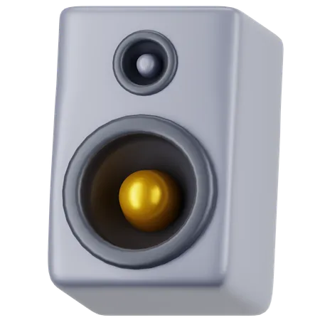 Speaker  3D Icon