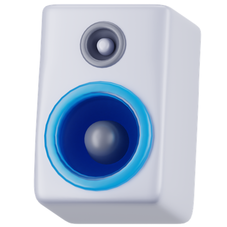 Speaker  3D Icon