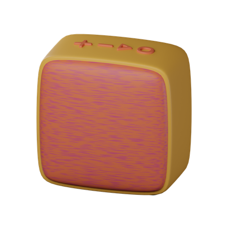 Speaker  3D Icon