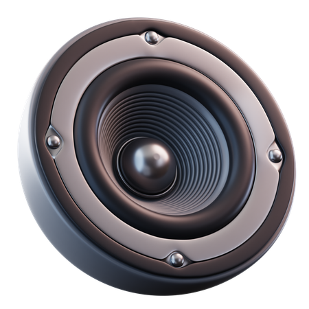 Speaker  3D Icon