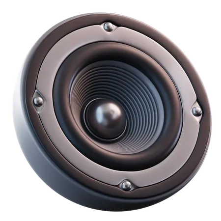 Speaker  3D Icon