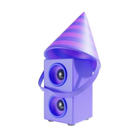 Speaker  3D Icon