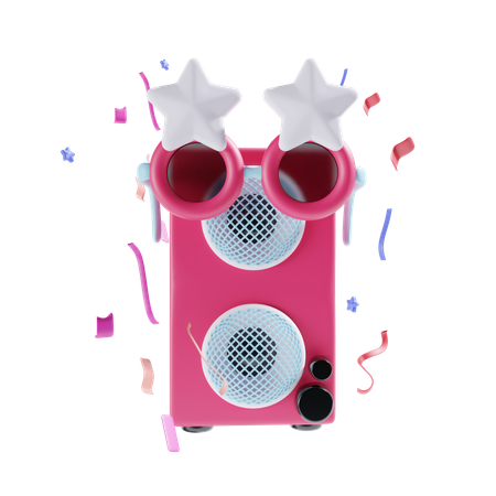 Speaker  3D Icon