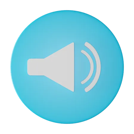 Speaker  3D Icon