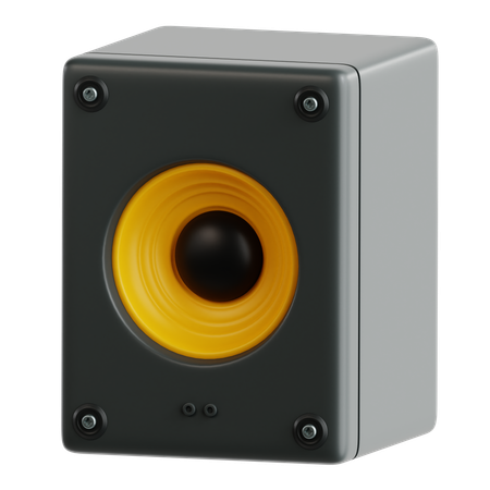 Speaker  3D Icon