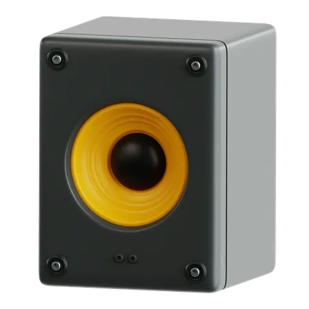 Speaker  3D Icon