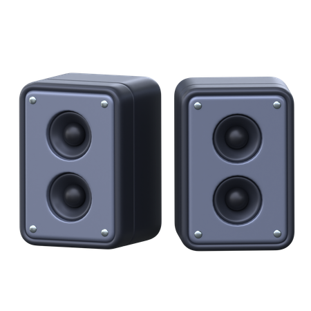 Speaker  3D Icon