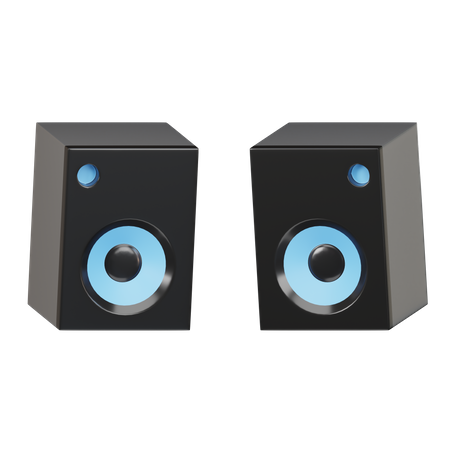 Speaker  3D Icon