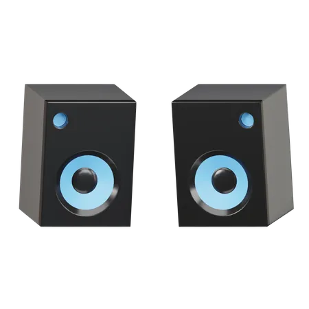 Speaker  3D Icon