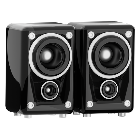 Speaker  3D Icon