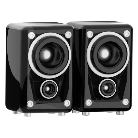 Speaker  3D Icon