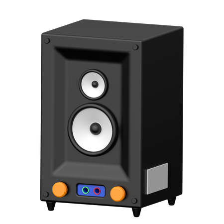 Speaker  3D Icon