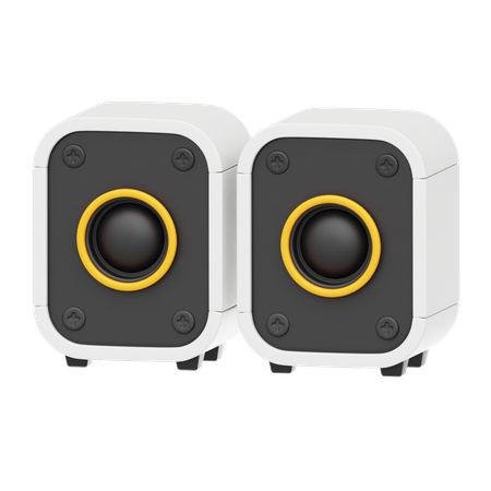 Speaker  3D Icon