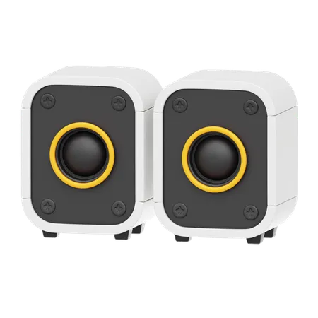 Speaker  3D Icon