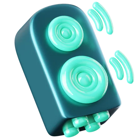 Speaker  3D Icon