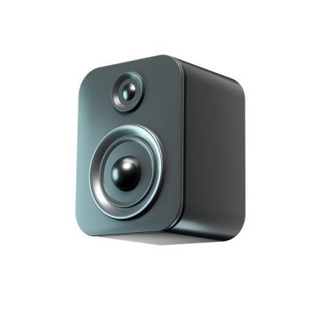 Speaker  3D Icon