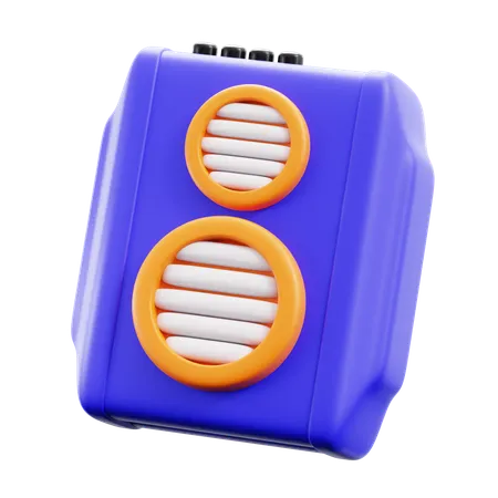 Speaker  3D Icon