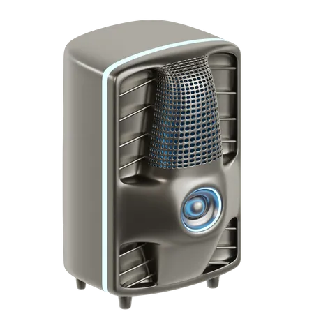 Speaker  3D Icon